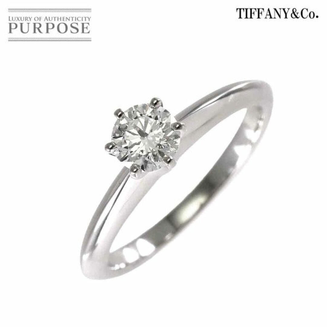 Tiffany & Co. - ティファニー ソリティア ダイヤ 0.35ct E/VS2/3EX 7