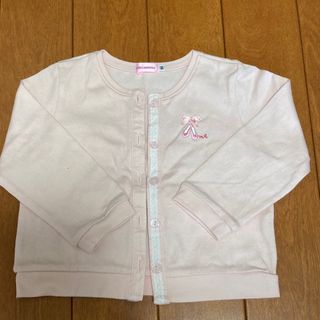 ミキハウス(mikihouse)の美品！ミキハウス　カーディガン　90(カーディガン)