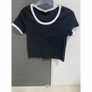 ジーユー(GU)のGU ジーユー クロップドTシャツ(Tシャツ(半袖/袖なし))