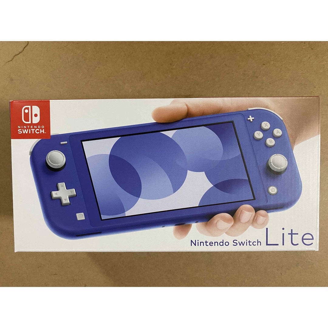 Nintendo Switch - 新品 ニンテンドースイッチライト ブルー 本体の+