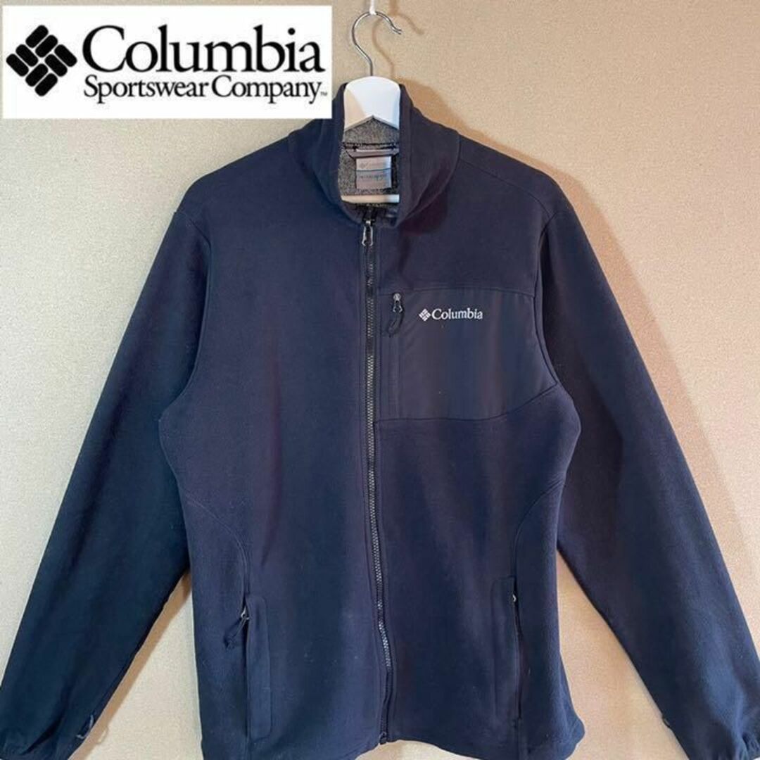 Columbia(コロンビア)の【VINTAGE】アメリカ直輸入❗️USA IMPORT フリース　ワンポイント メンズのジャケット/アウター(その他)の商品写真