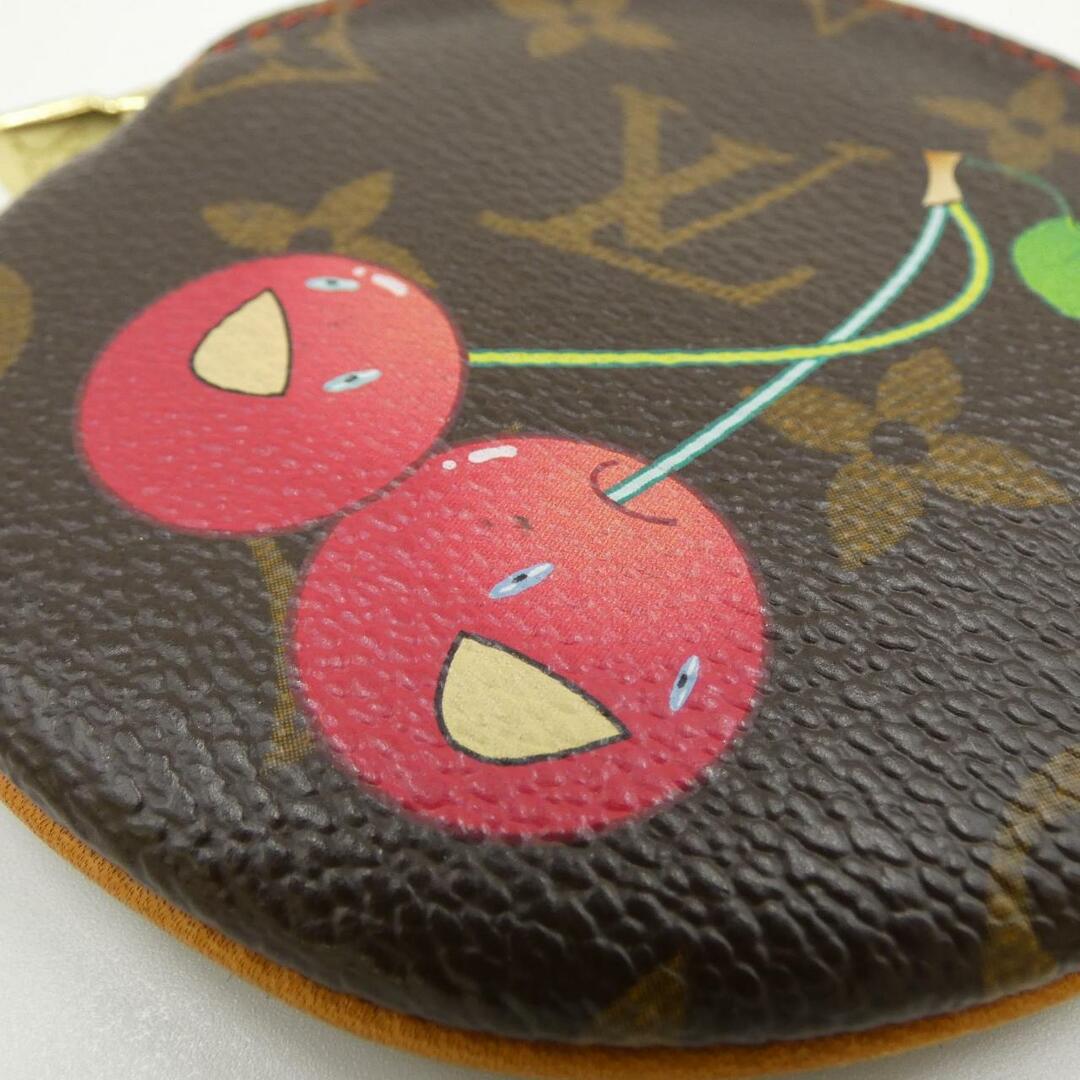 ルイヴィトン モノグラム チェリー ポルト モネ ロン コインケース-