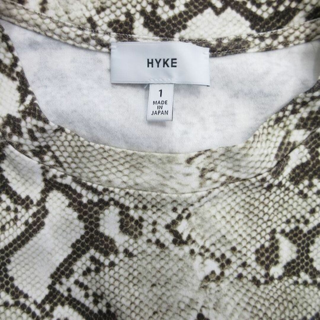 HYKE - 美品 17ss ハイク HYKE パイソンプリント Tシャツ カットソー