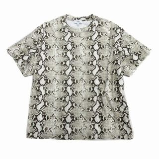 ハイク(HYKE)の美品 17ss ハイク HYKE パイソンプリント Tシャツ カットソー ヘビ柄(Tシャツ/カットソー(半袖/袖なし))