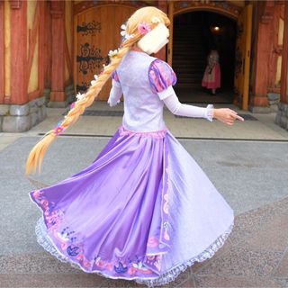 ラプンツェル ウィッグ ディズニーハロウィン 仮装