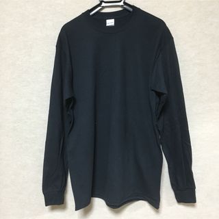 ギルタン(GILDAN)の新品 GILDAN ギルダン 長袖ロンT ブラック 黒 M(Tシャツ/カットソー(七分/長袖))