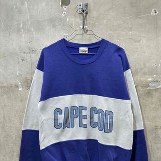 USA古着CAPE COD ケープコッド スウェット カレッジ スーベニア(スウェット)