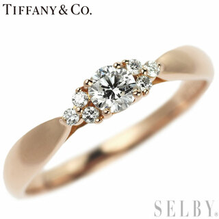ティファニー(Tiffany & Co.)のティファニー K18PG ダイヤモンド リング ハーモニー クラスター(リング(指輪))