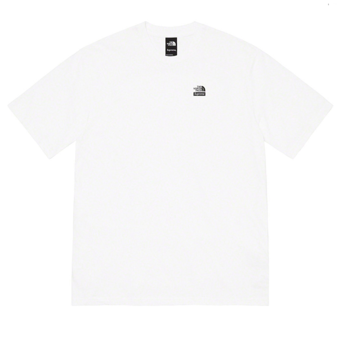 supreme×north face tee mountains