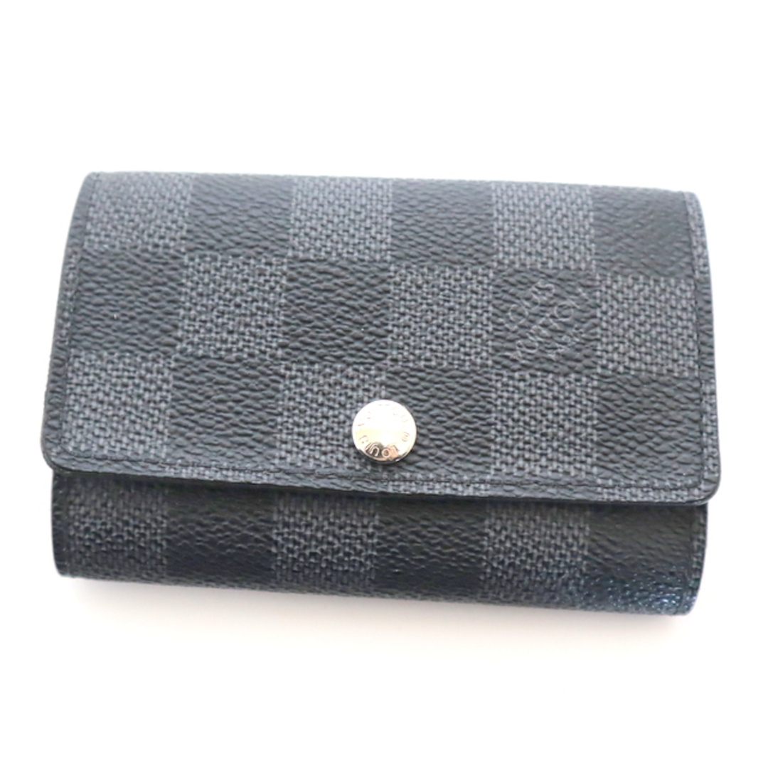 【LOUIS VUITTON】ルイヴィトン ミルティクレ6 6連キーケース ダミエ グラフィット N62662 CT1190/ok02614md