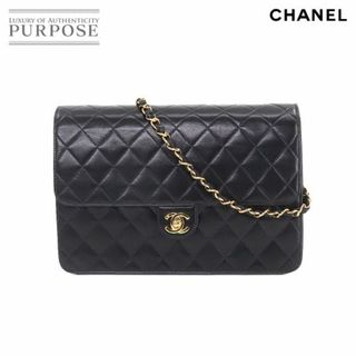 シャネル(CHANEL)の未使用 展示品 シャネル CHANEL マトラッセ チェーン ショルダー バッグ レザー ブラック ゴールド 金具 ターンロック VLP 90207713(ショルダーバッグ)