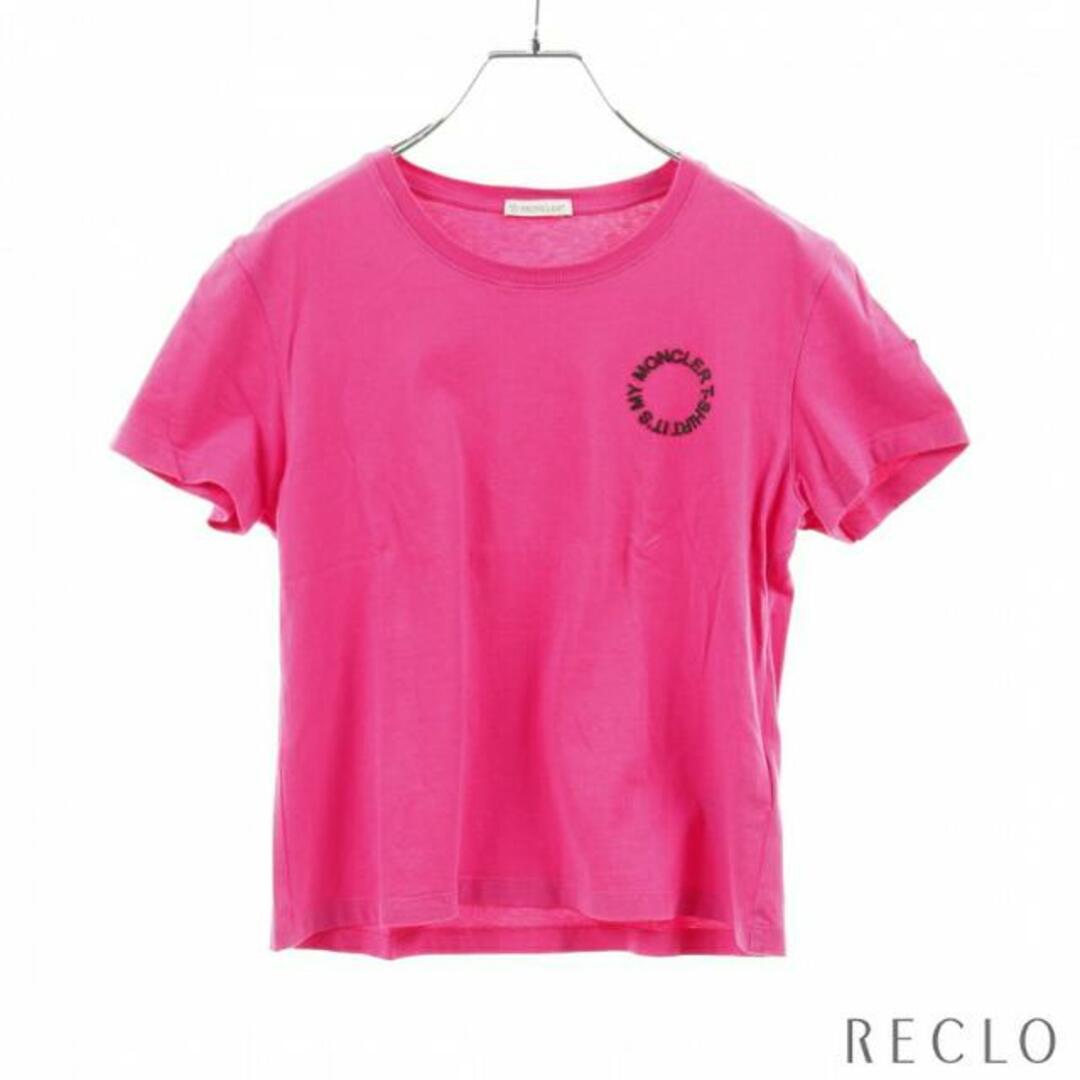 Tシャツ クルーネック ピンク ラバー ロゴ