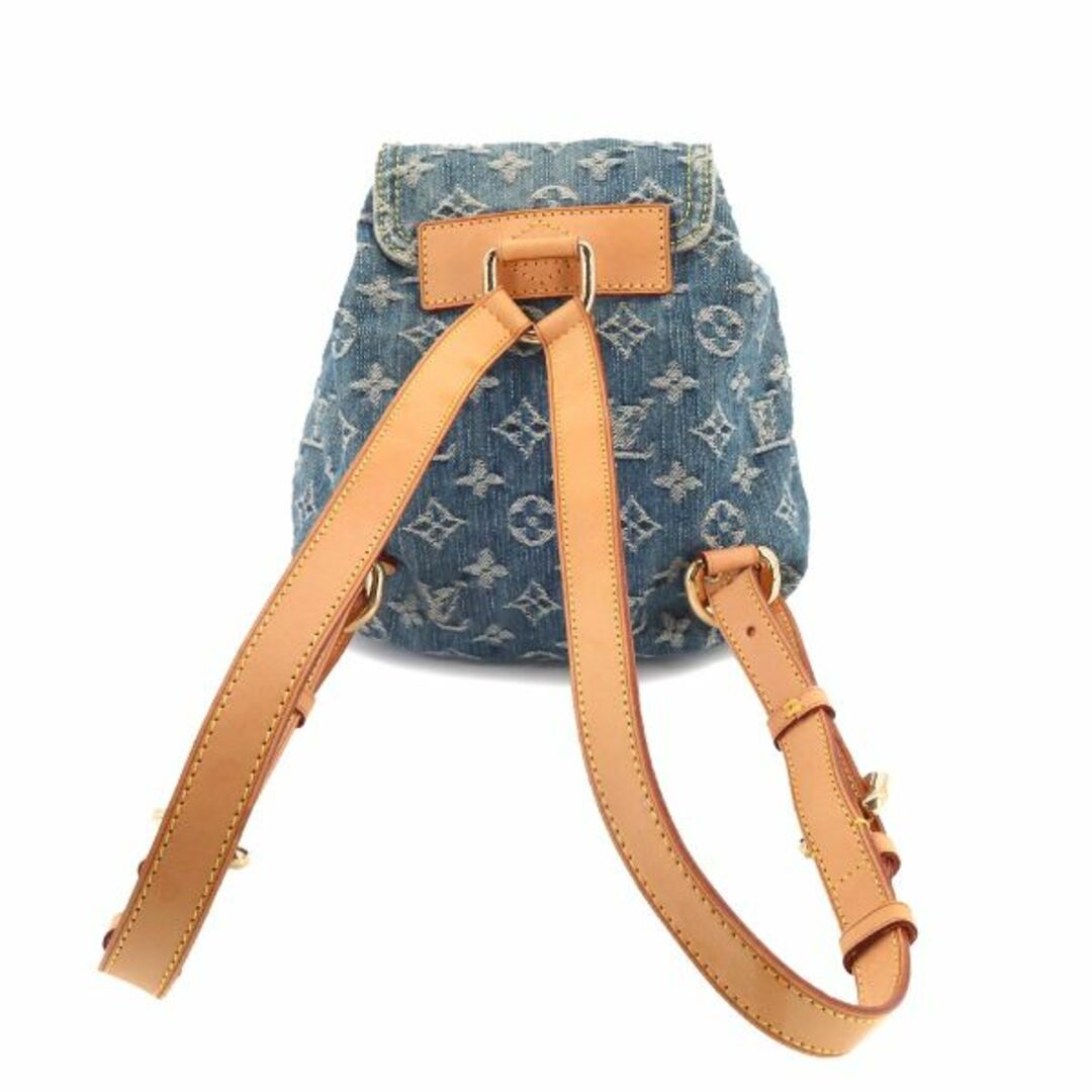 ルイ ヴィトン LOUIS VUITTON モノグラム デニム サック アド PM バックパック リュックサック ブルー M95057 VLP 90208526