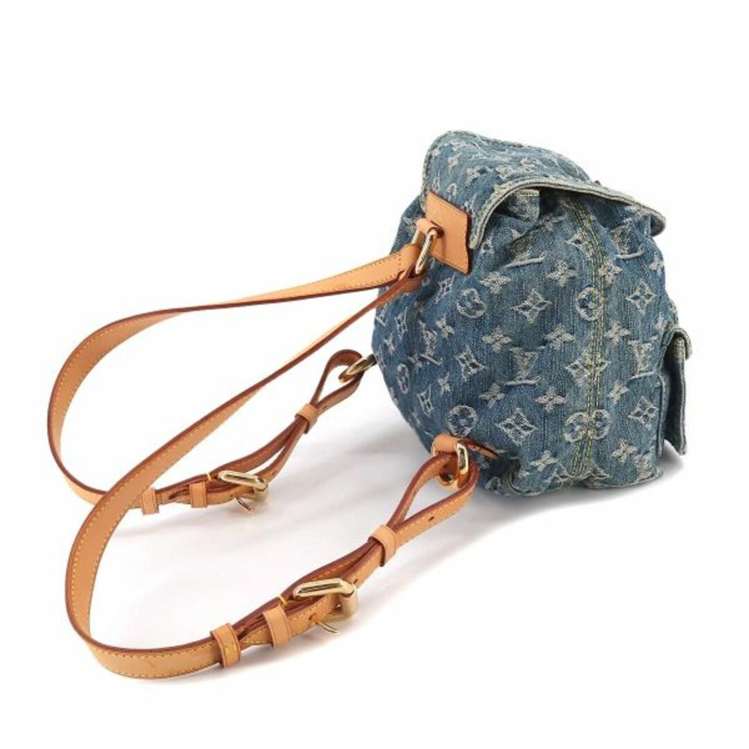 ルイ ヴィトン LOUIS VUITTON モノグラム デニム サック アド PM バックパック リュックサック ブルー M95057 VLP  90208526