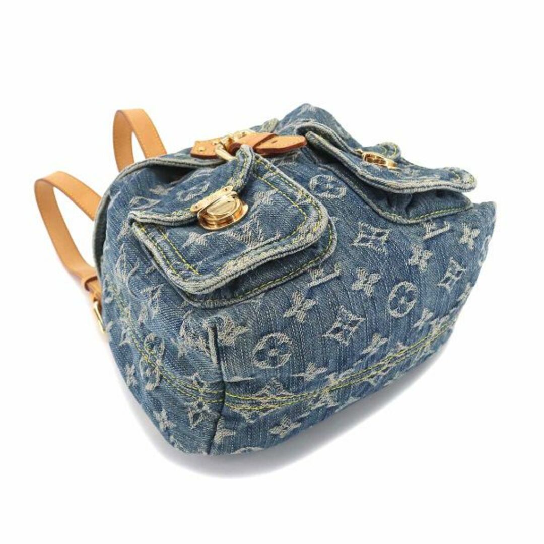 ルイ ヴィトン LOUIS VUITTON モノグラム デニム サック アド PM バックパック リュックサック ブルー M95057 VLP  90208526