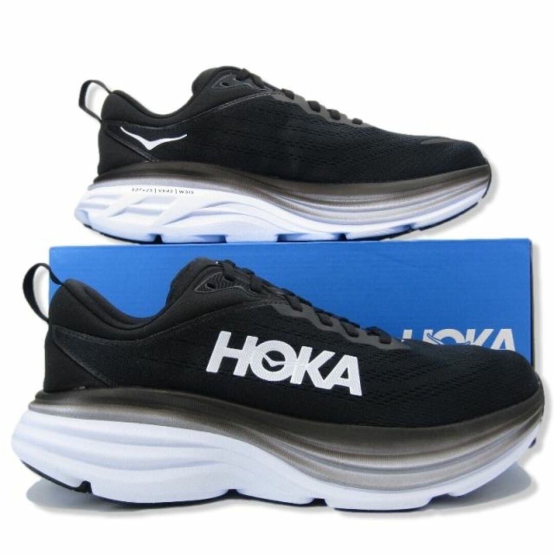 HOKA ONE ONE - ホカオネオネ BONDI 8 WIDE 1127953 35002548の+