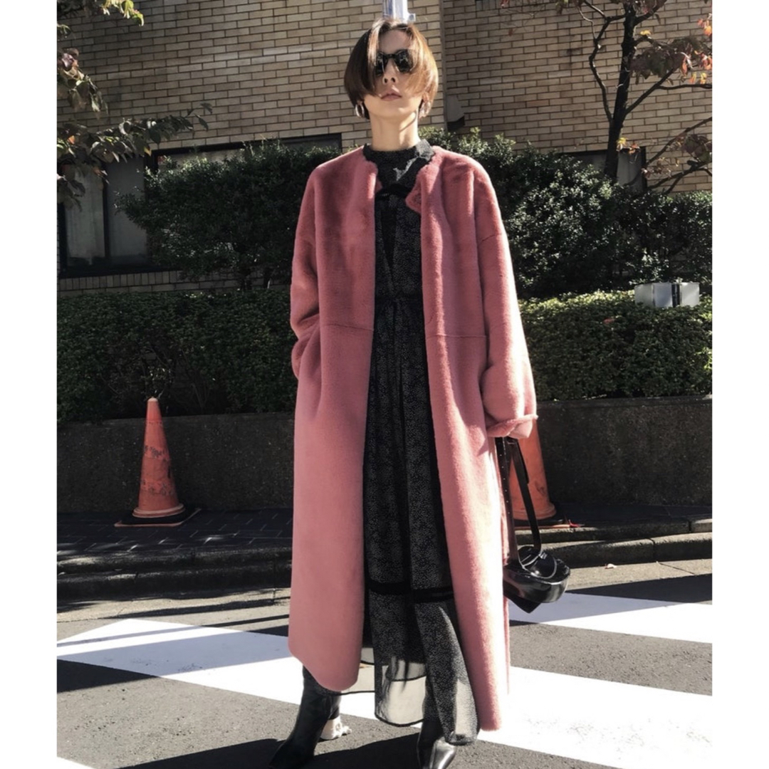 Ameri VINTAGE 2WAY SOFT BOA LONG COAT | フリマアプリ ラクマ