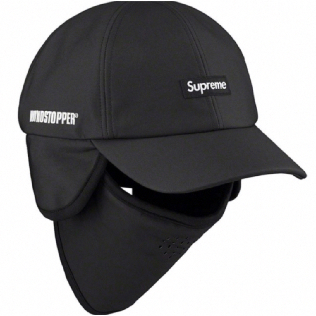 supreme WINDSTOPPER Facemask 6-Panel 黒