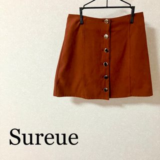 スカート オレンジ ミニ丈 シュリーブ SUREUE アベイル しまむら(ミニスカート)