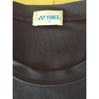 ヨネックス(YONEX)のYONEX 女児 黒Tシャツss(Tシャツ/カットソー)
