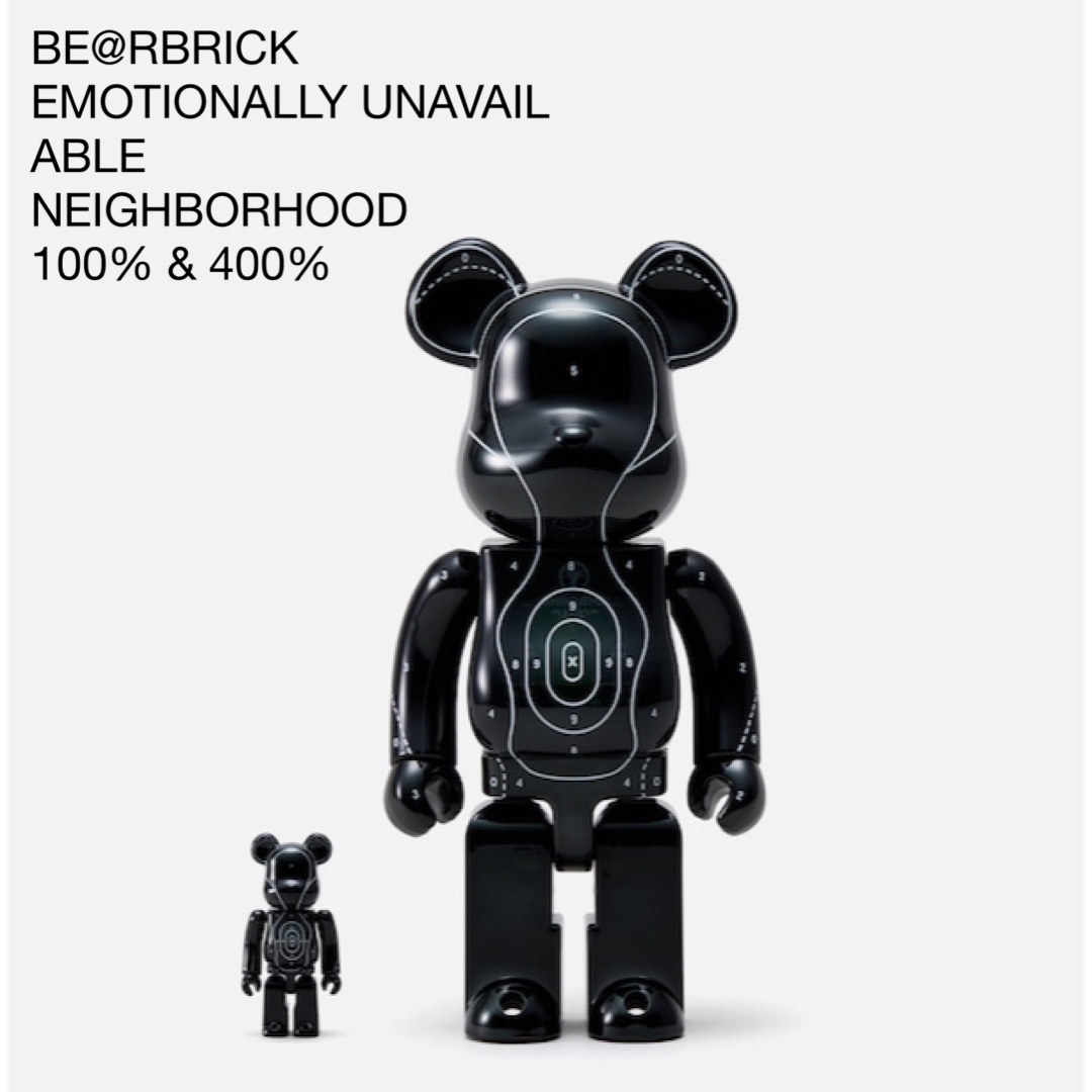 ネイバーフッドBE@RBRICK NEIGHBORHOOD 100% & 400%