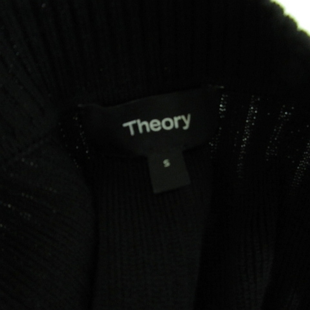 theory(セオリー)のtheory ウォッシャブル デザインシェル ニット S ブラック 23ss レディースのトップス(ニット/セーター)の商品写真