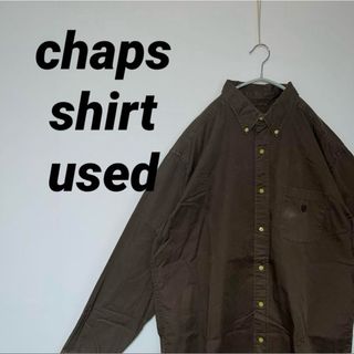 チャップス(CHAPS)のchaps ラルフローレン 古着 長袖 シャツ Ralph Lauren(シャツ)