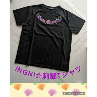 イング(INGNI)のINGNI☆刺繍Tシャツ(Tシャツ(半袖/袖なし))