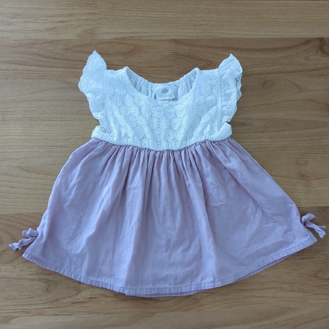 SiShuNon(シシュノン)のシ・シュ・ノン☆ワンピース☆90 キッズ/ベビー/マタニティのキッズ服女の子用(90cm~)(ワンピース)の商品写真