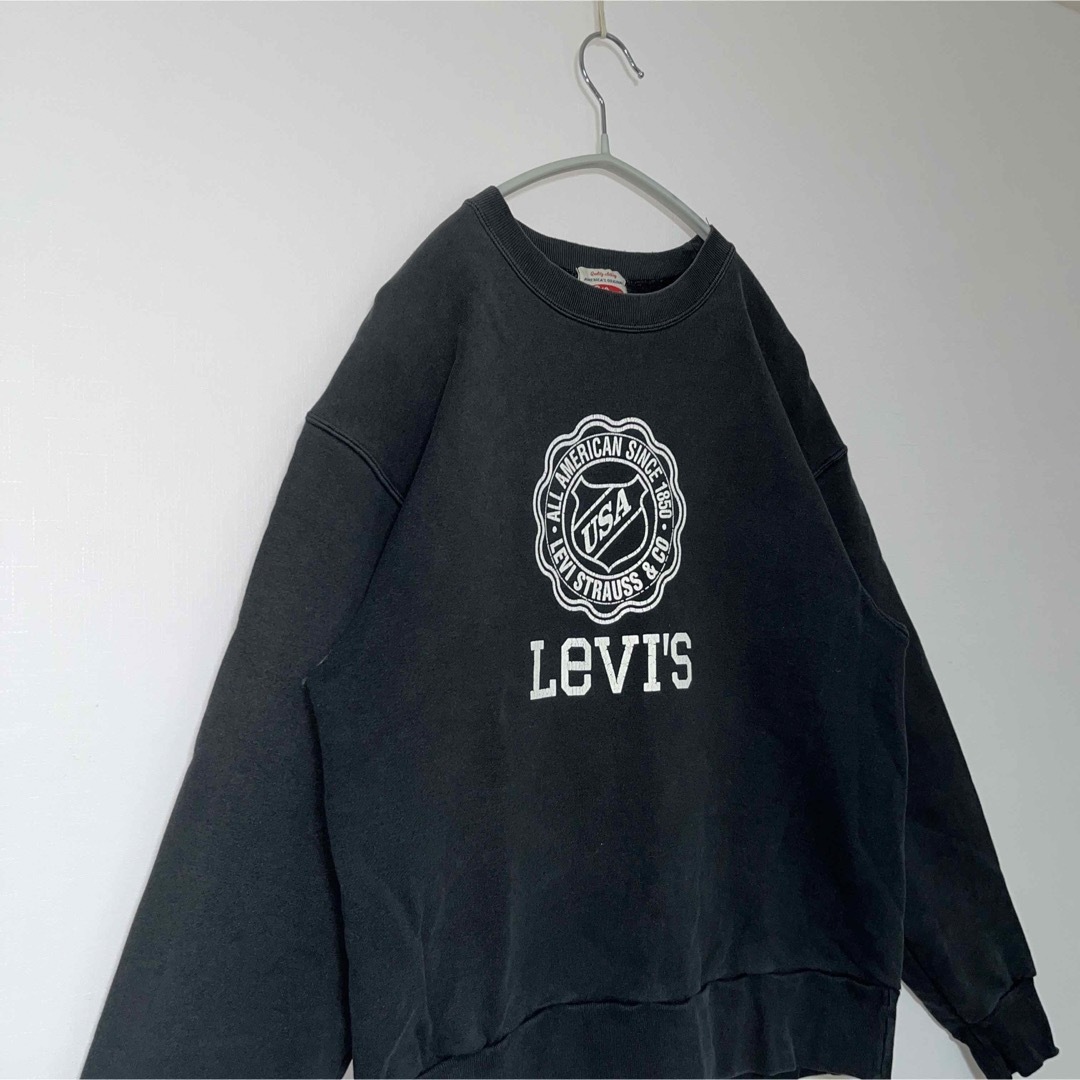 Levi’s スウェット ブラック リーバイス Mサイズ sweat