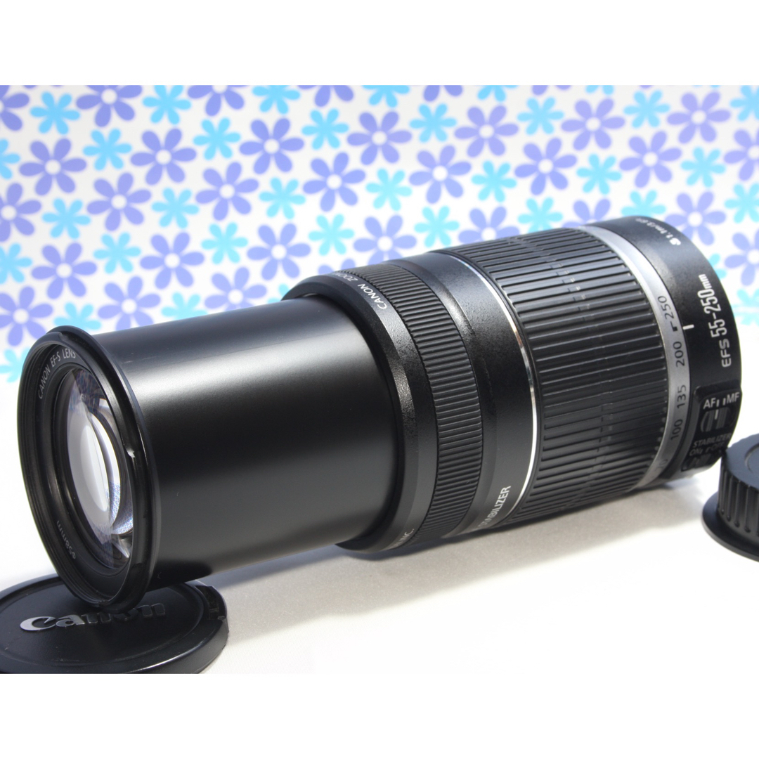 超望遠レンズ☆Canon EF-S 55-250mm IS☆手振れ補正☆ - www ...