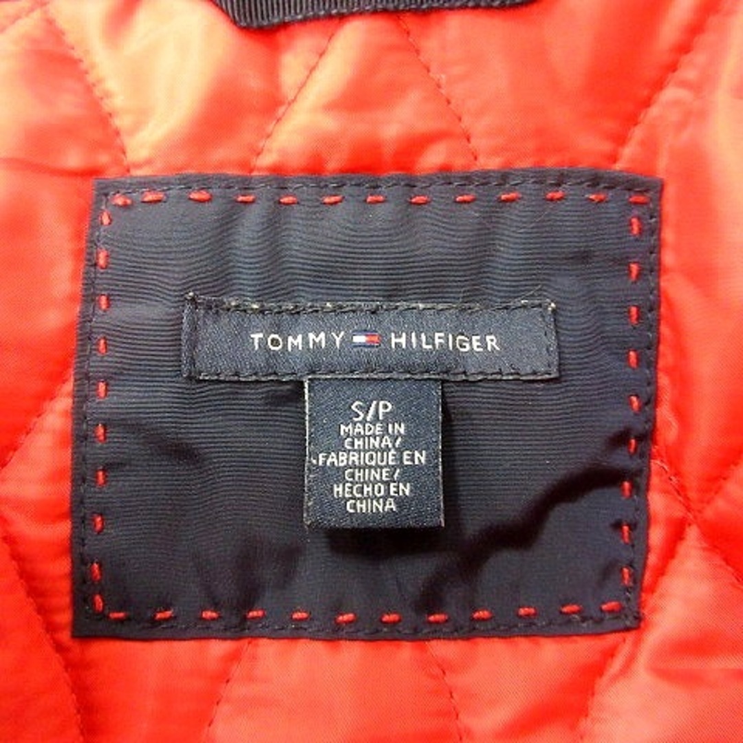 TOMMY HILFIGER(トミーヒルフィガー)のトミーヒルフィガー 中綿コート 総裏地 フェイクファー S 紺 ネイビー ■MO レディースのジャケット/アウター(その他)の商品写真