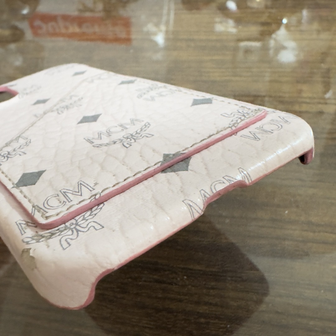 MCM - MCM iPhone12/12Proケース ピンクの通販 by 飛鳥俊のshop