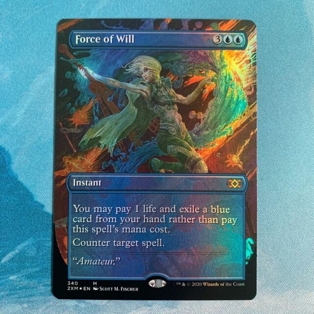 MTG 意志の力 ボーダーレス foilおもちゃ・ホビー・グッズ - マジック MTG 意志の力 ボーダーレス foilおもちゃ・ホビー・グッズ - マジック