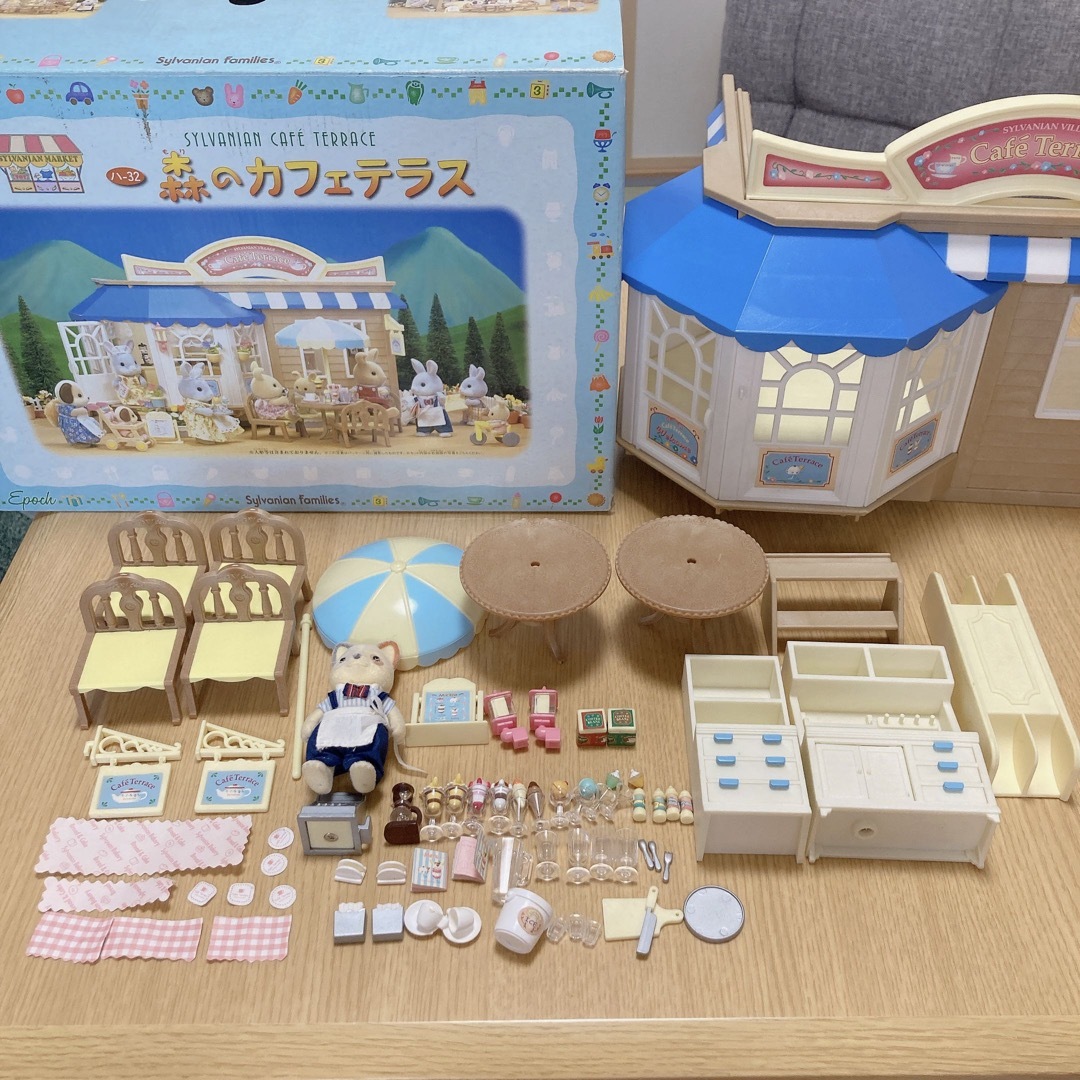 シルバニア 森のカフェテラス 箱あり