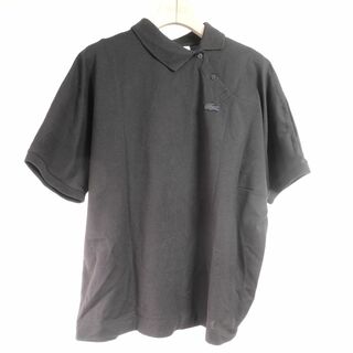 ラコステ(LACOSTE)のレディースポロシャツ ラコステ ブラック　size40 LACOSTE(シャツ/ブラウス(半袖/袖なし))