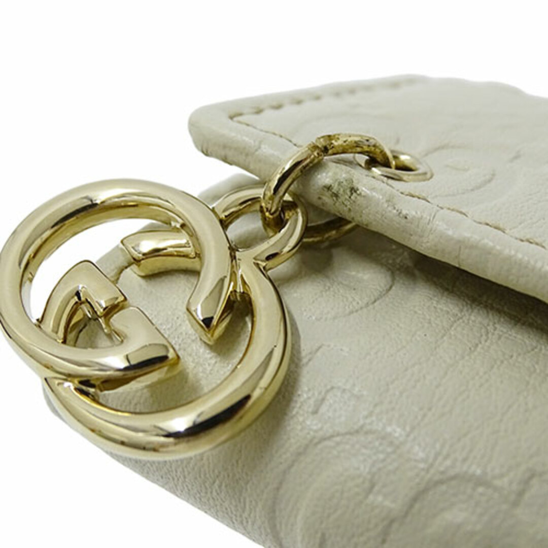 Gucci - グッチ GUCCI キーケース レディース ブランド シマ レザー