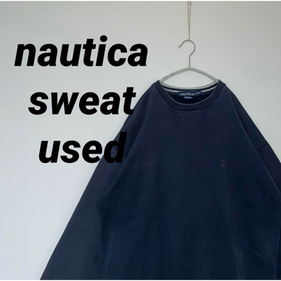 nautica スウェット ネイビー XL ノーティカ 無地 sweat | フリマアプリ ラクマ