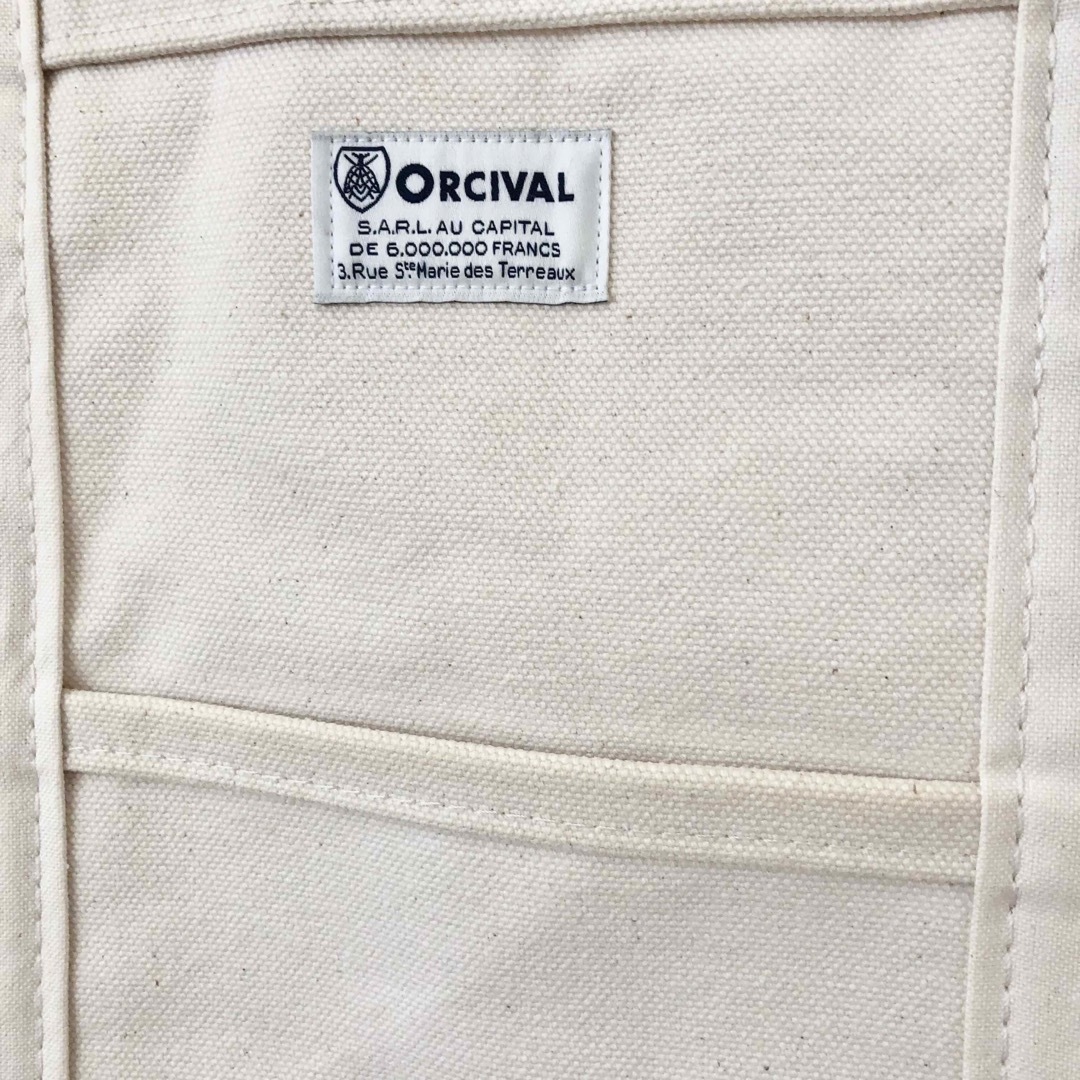 ORCIVAL(オーシバル)のオーチバル　トートバッグ　M  オフホワイト  レディースのバッグ(トートバッグ)の商品写真