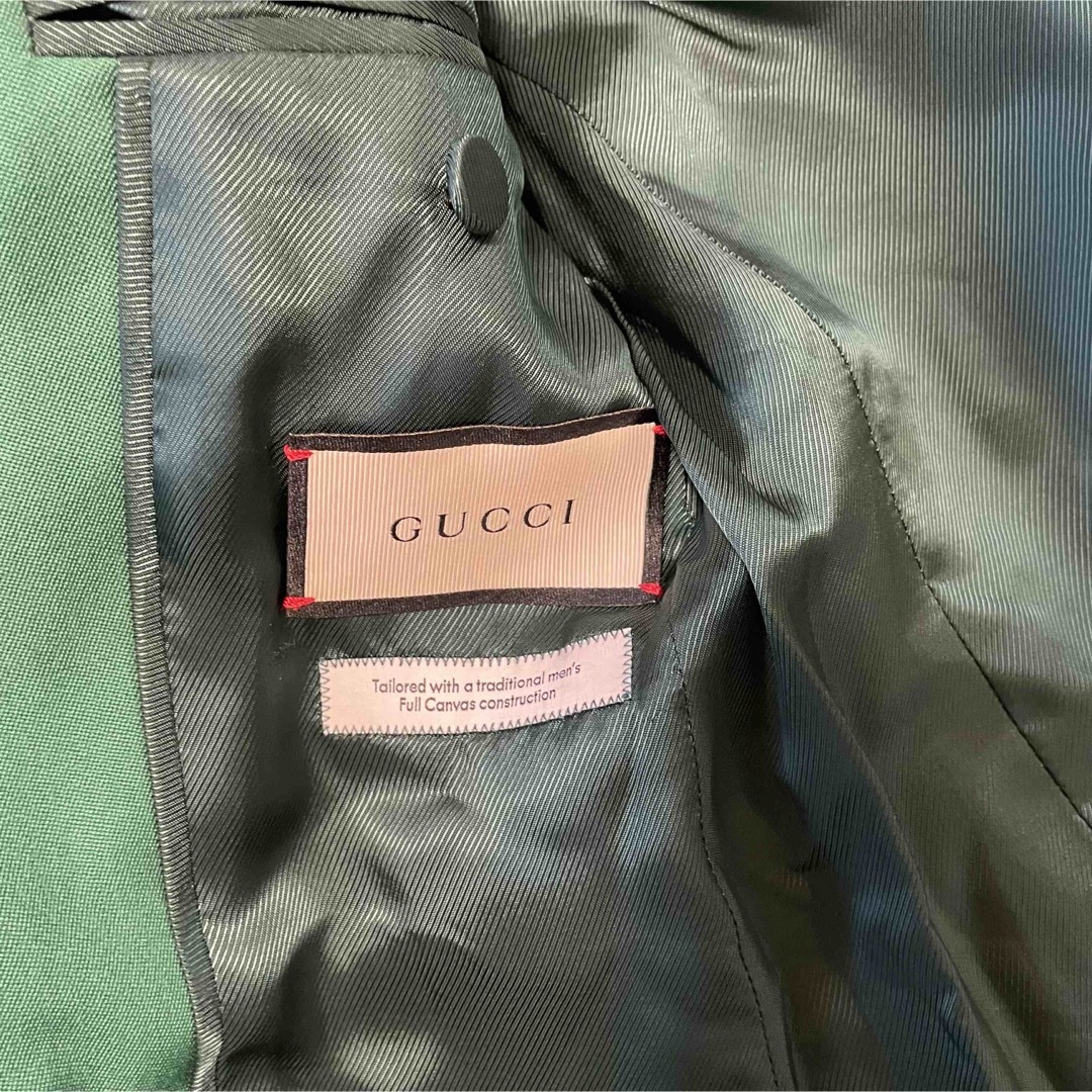 Gucci   期間限定⚫︎GUCCIグッチ緑ジャケットの通販 by
