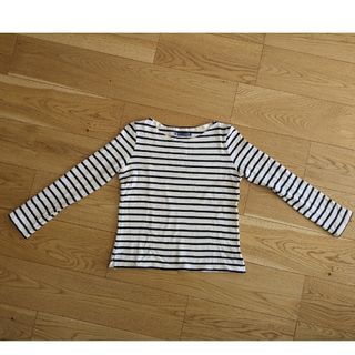 プチバトー(PETIT BATEAU)のプチバトー　ボーダーカットソー　　xxs(カットソー(長袖/七分))