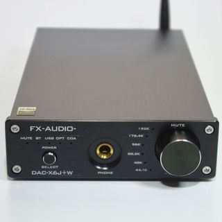 FX-AUDIO- DAC-X6J+W ハイレゾDAC ヘッドフォンアンプの通販｜ラクマ