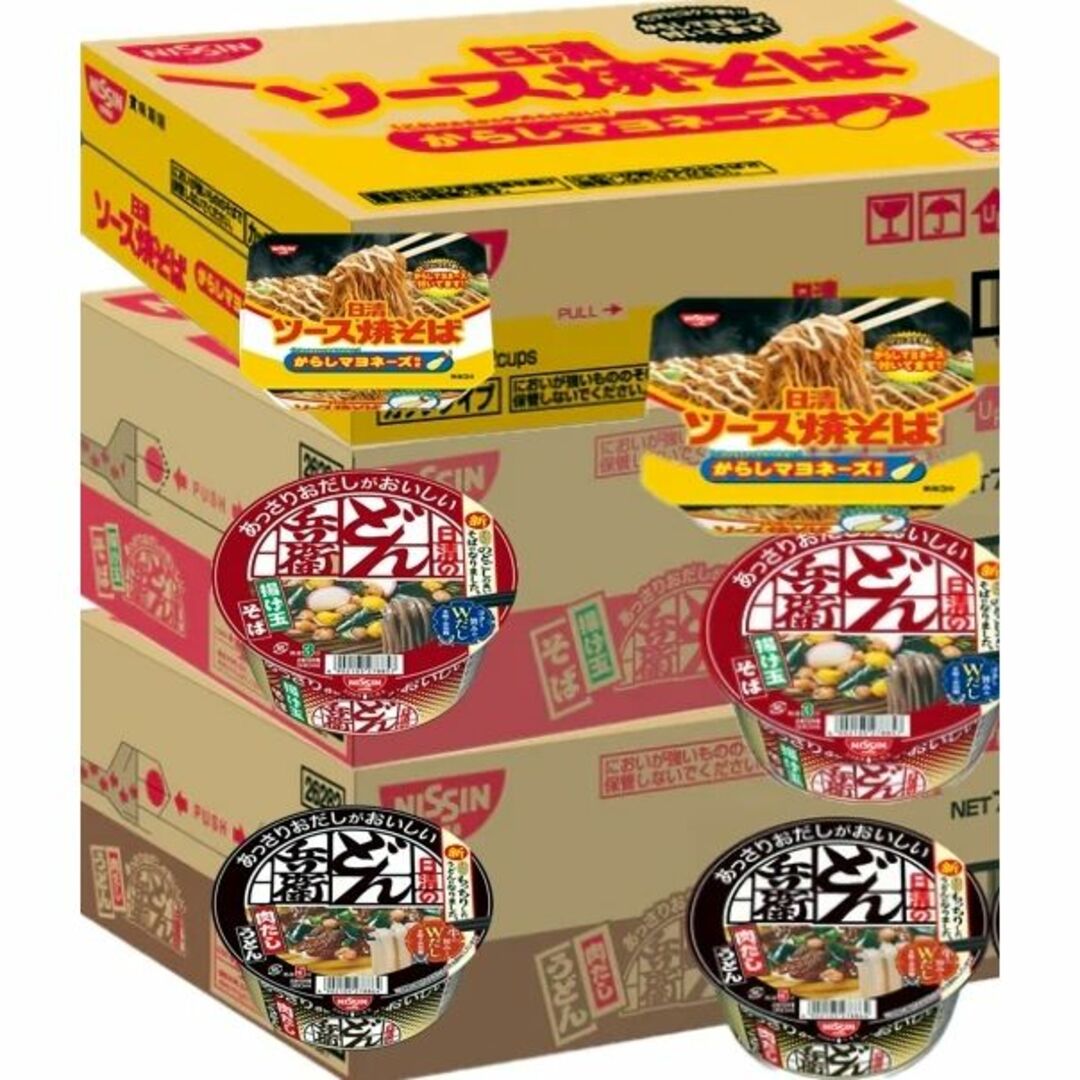 マヨネーズ　その他　カップ麺　インスタント食品　焼きそば　まとめ買い　加工食品　カップ　詰め合わせ