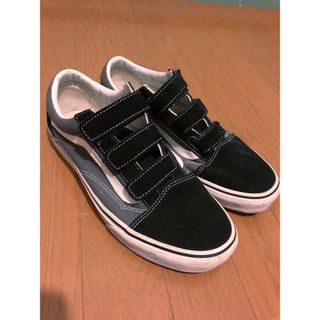 オールドスクール(OLD SKOOL（VANS）)のVANS OLD SKOOL オールドスクール ベルクロ　グレー(スニーカー)