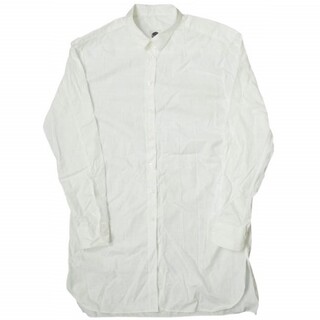 Bagutta バグッタ PAPAJA フラワーデザインシャツ 04896 40 ホワイト 長袖 トップス【中古】【Bagutta】