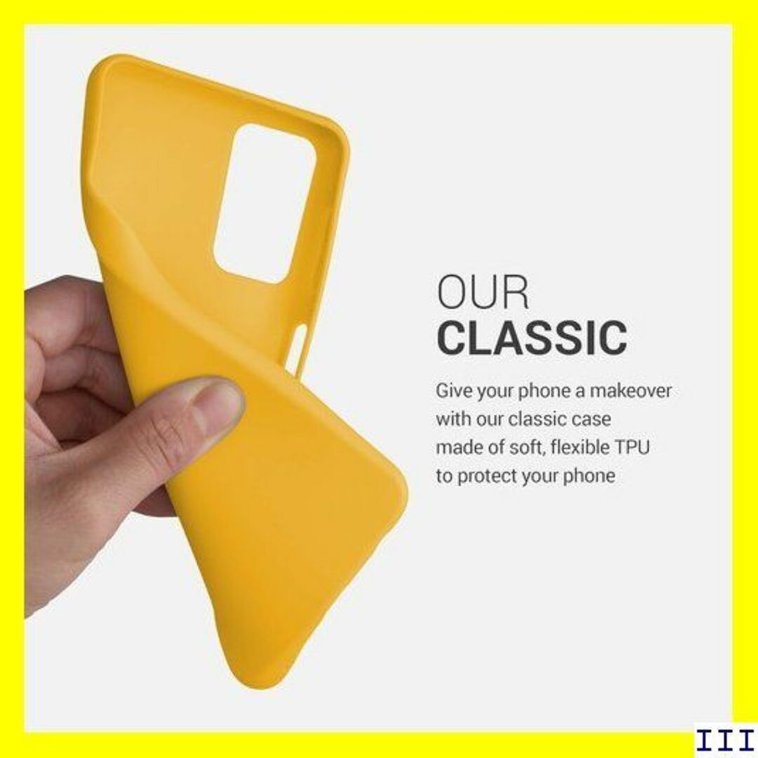 ST16 kwmobile Case patible wi Yellow 423 スマホ/家電/カメラのスマホアクセサリー(モバイルケース/カバー)の商品写真