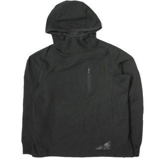 ホワイトマウンテニアリング(WHITE MOUNTAINEERING)のBLK WHITE MOUNTAINEERING ホワイトマウンテニアリング 日本製 PERTEX ミッドレイヤーフーディ BK1073102 S ブラック プルオーバーパーカー トップス【中古】【WHITE MOUNTAINEERING】(パーカー)