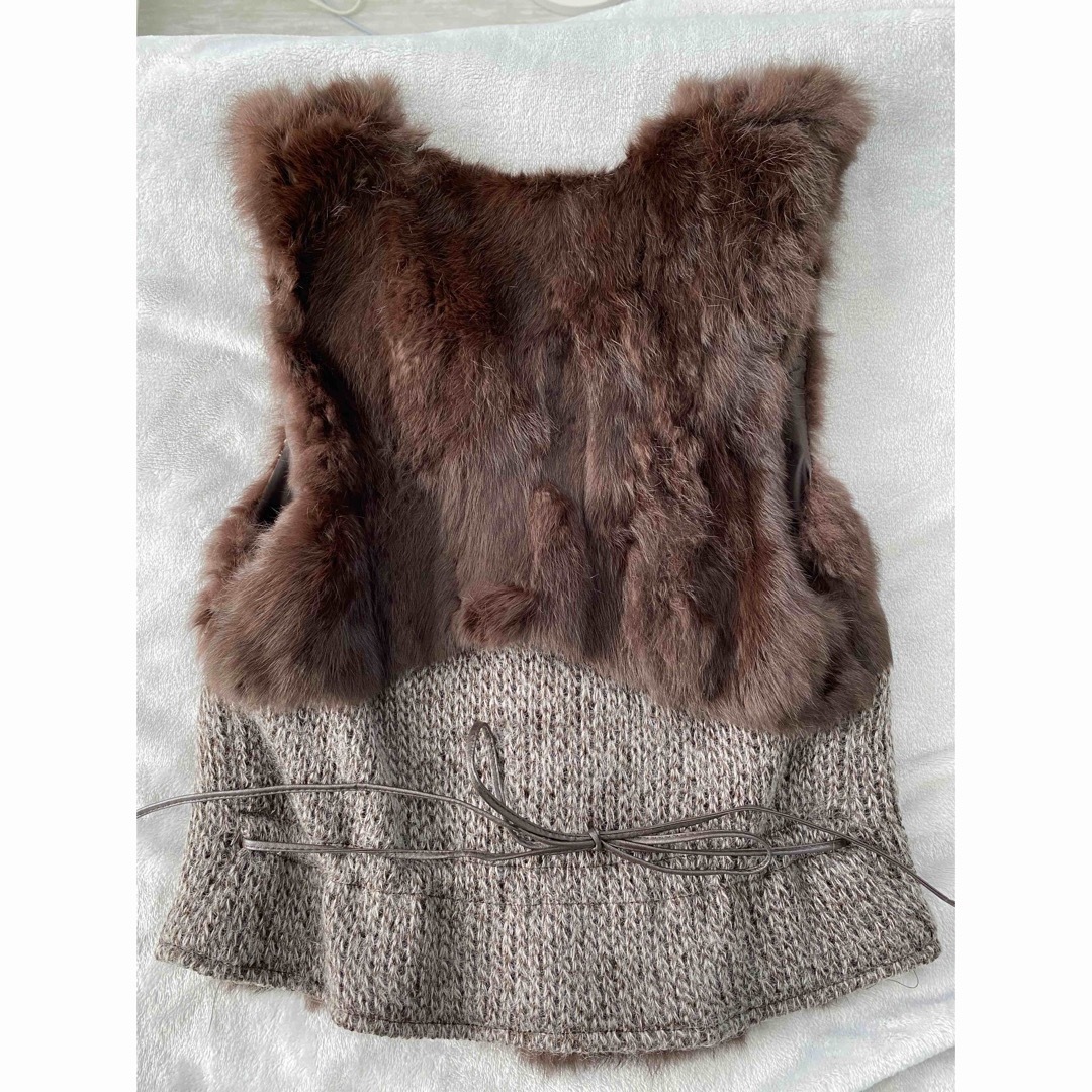 美品 RHC Ron Herman Faux Fur Vest CELINE