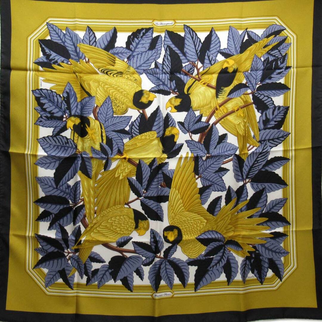 Hermes - エルメス HERMES スカーフ カレ90 Les Perroquets オウム