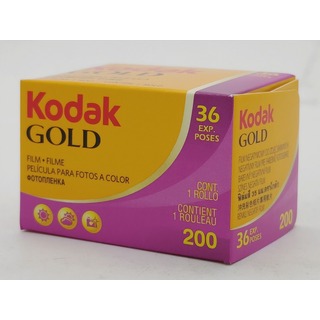 Kodak GOLD 200 36EXP. POSES コダック ゴールド 36枚撮り カラーネガフィルム 使用期限 2025年1月 ISO200(フィルムカメラ)